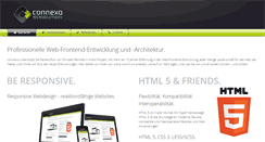 Desktop Screenshot of connexo.de