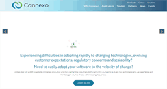 Desktop Screenshot of connexo.com
